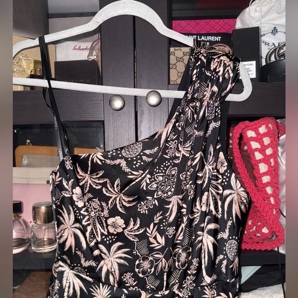 Laundry by Shelli Segal One-Shoulder Satin Midi-Dress - Picture 4 of 10